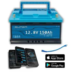 SX150-supervolt-12.8V-150ah-lifepo4-bluetooth