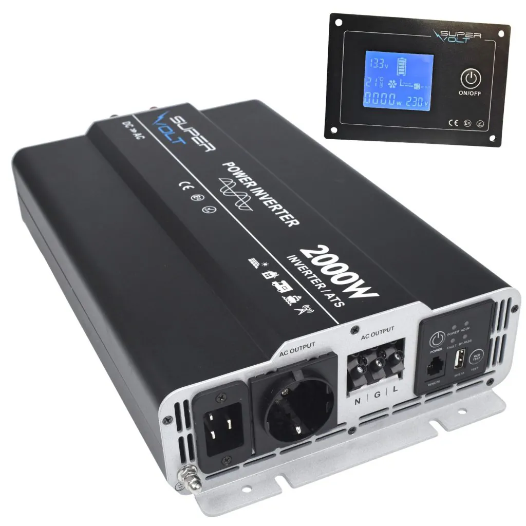 Supervolt 2000W Wechselrichter (FI) HW
