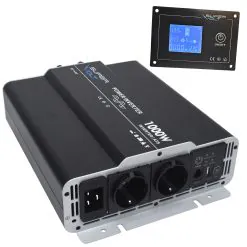 Supervolt 12V 1000W inverter with mains priority circuit & RCD protection