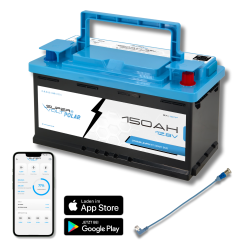 Supervolt Polar LiFePO₄ 12.8V 150Ah lithium battery - Smart BMS, Bluetooth & heating down to -30 °C