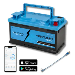 Supervolt SE LiFePO₄ 12.8V 180Ah lithium battery - Smart BMS & Bluetooth