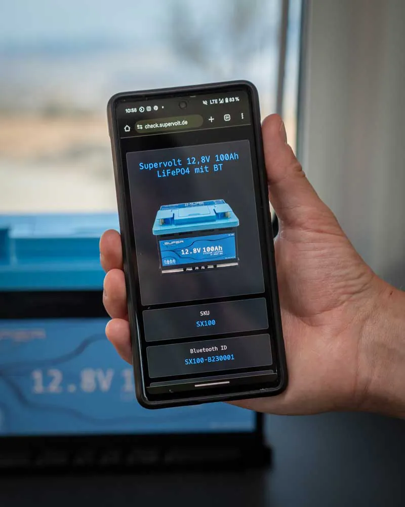 Supervolt Battery Checker