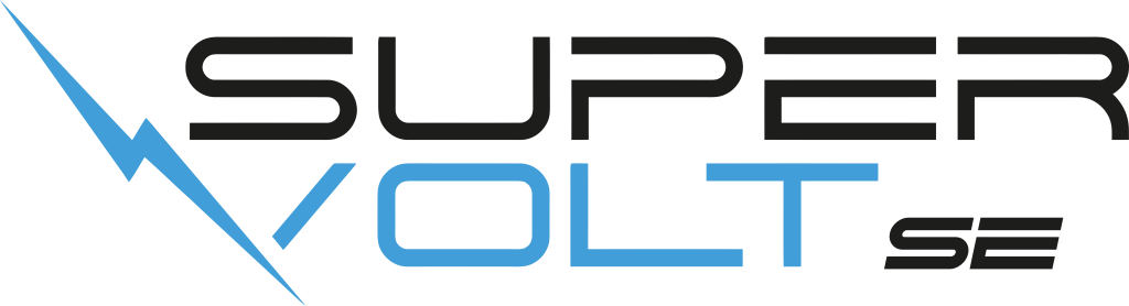 SuperVolt SE Logo black