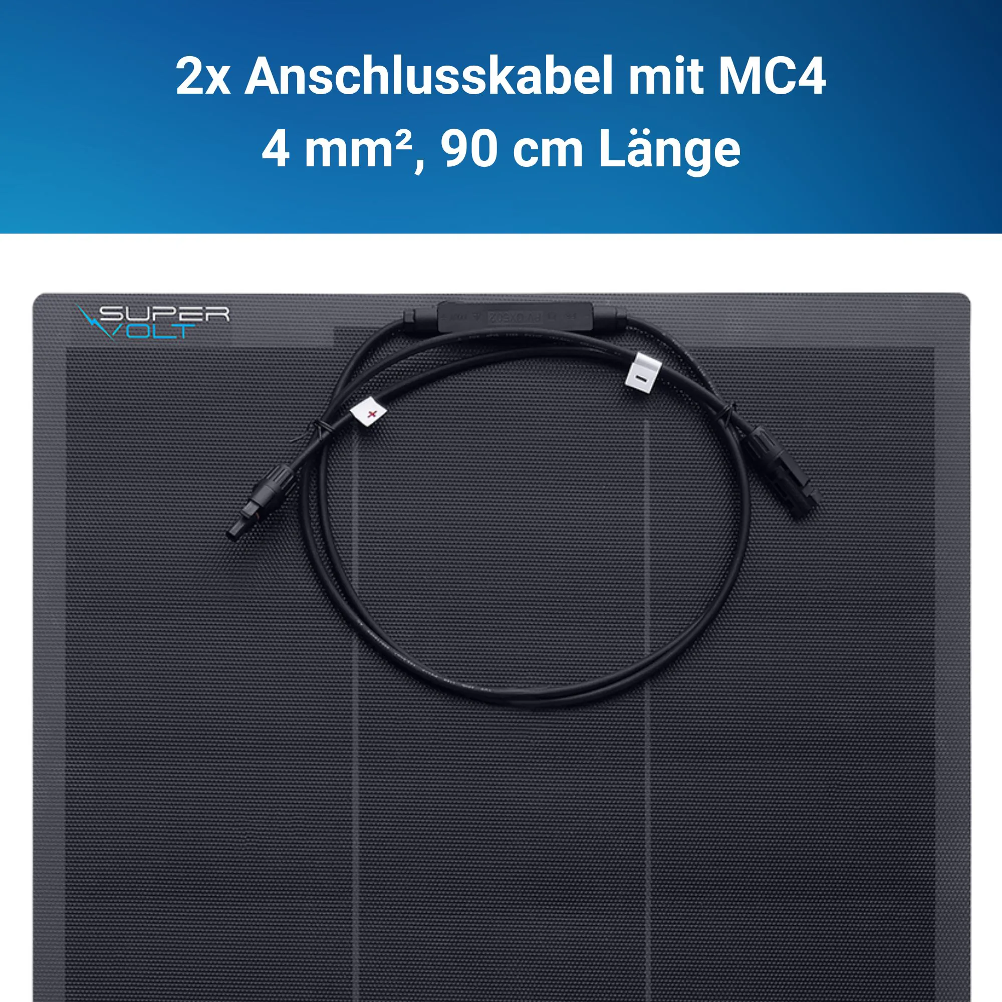 Supervolt Solar Flex 130W - Flexibles Solarmodul - Back Contact Technologie – Bild 6